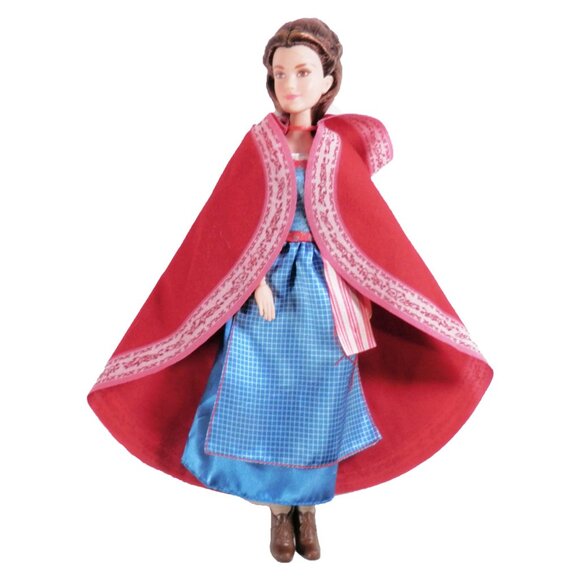 Hasbro Live Action Beauty and the Beast Belle Doll Village Dress Red Cape DIsney - Picture 10 of 10
